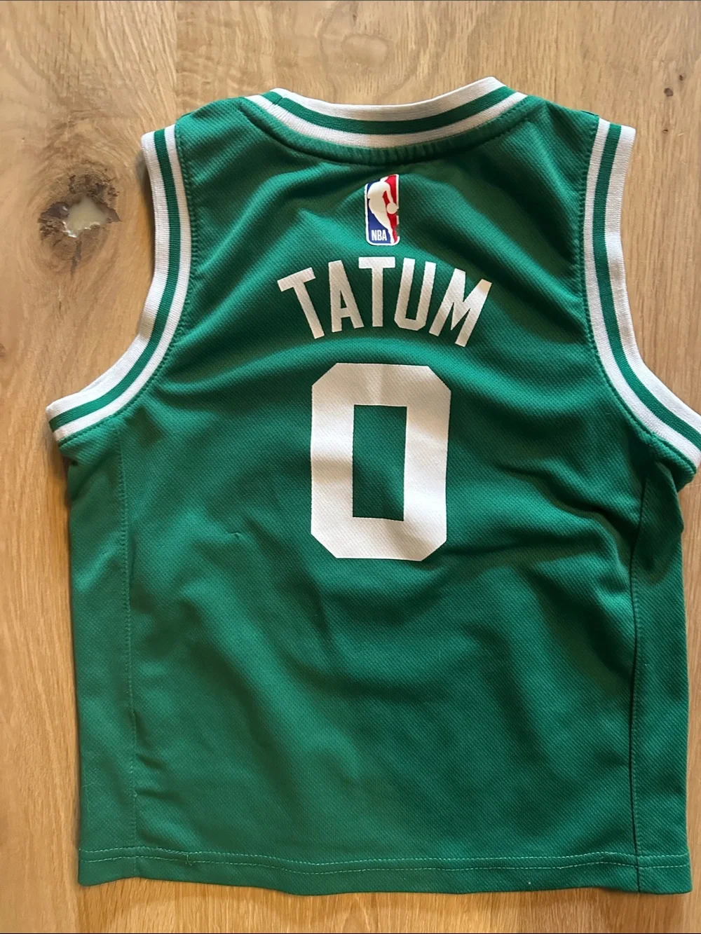 Nike Kids Tatum Celtics Basketball Jersey with White Accents